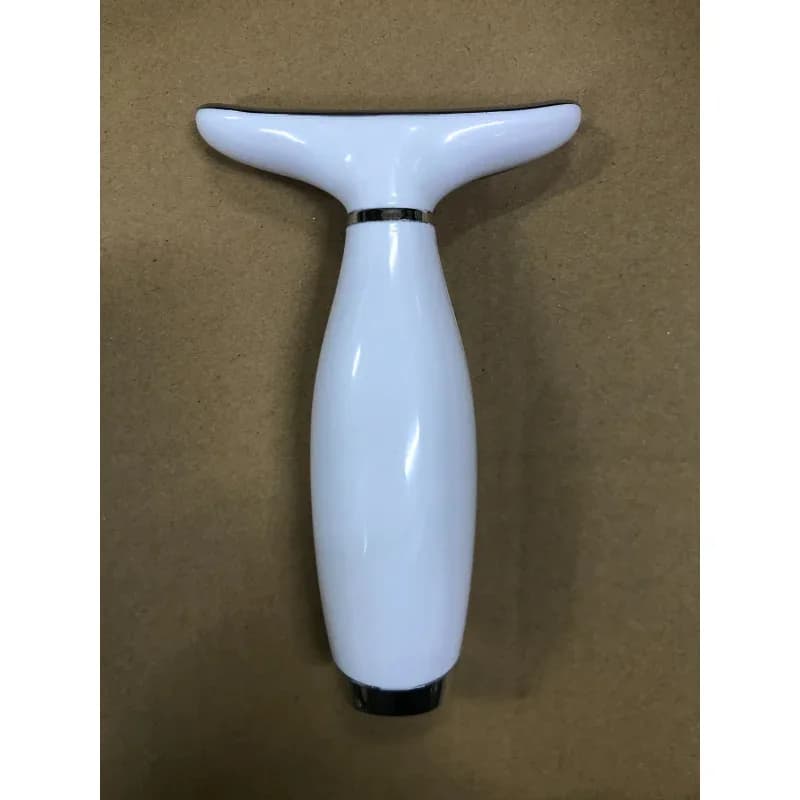 Portable 7 Colors LED Light Therapy Face Neck Massager 3 Gears Adjustable Gentle Vibration Anti Wrinkle Skin Tightening Lifting 5